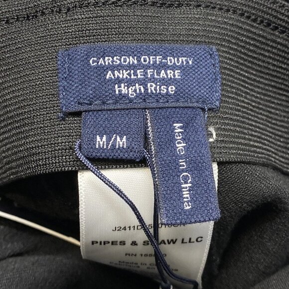 NEW VERONICA BEARD Jean Women's Carson Kick Flare Pants – Size M – Oxford Black - Picture 3 of 6